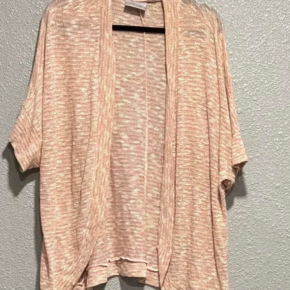 Avenue Women's Pink and Orange Cardigan